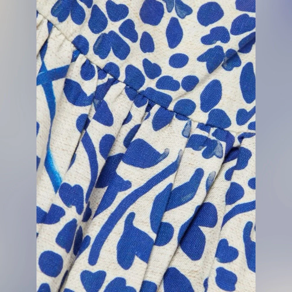 Farm Rio Squareneck Midi Dress - Picture 5 of 6